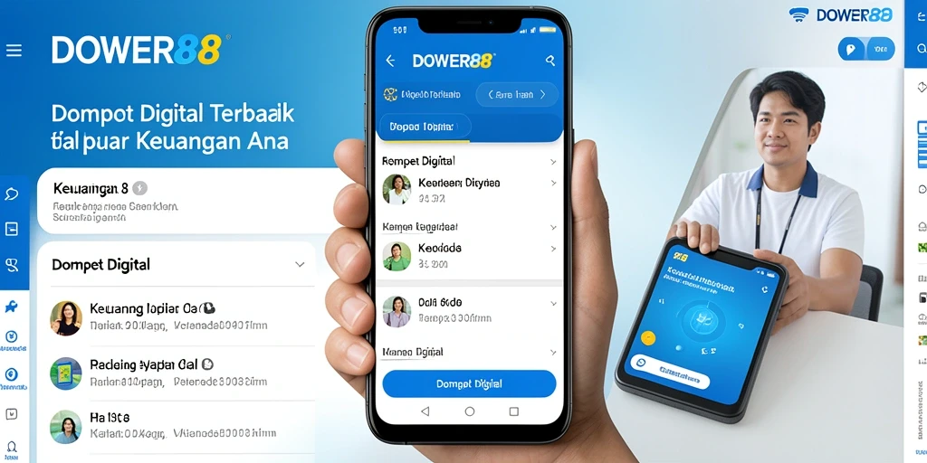 Screenshot DOWER88 menampilkan antarmuka yang intuitif dan fungsional.
